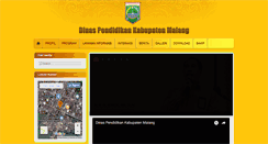 Desktop Screenshot of dispendik.malangkab.go.id