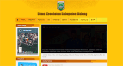 Desktop Screenshot of dinkes.malangkab.go.id